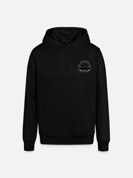 Logo hexagonal - Sweat à capuche SOUNDER Stanley/Stella Unisexe - noir