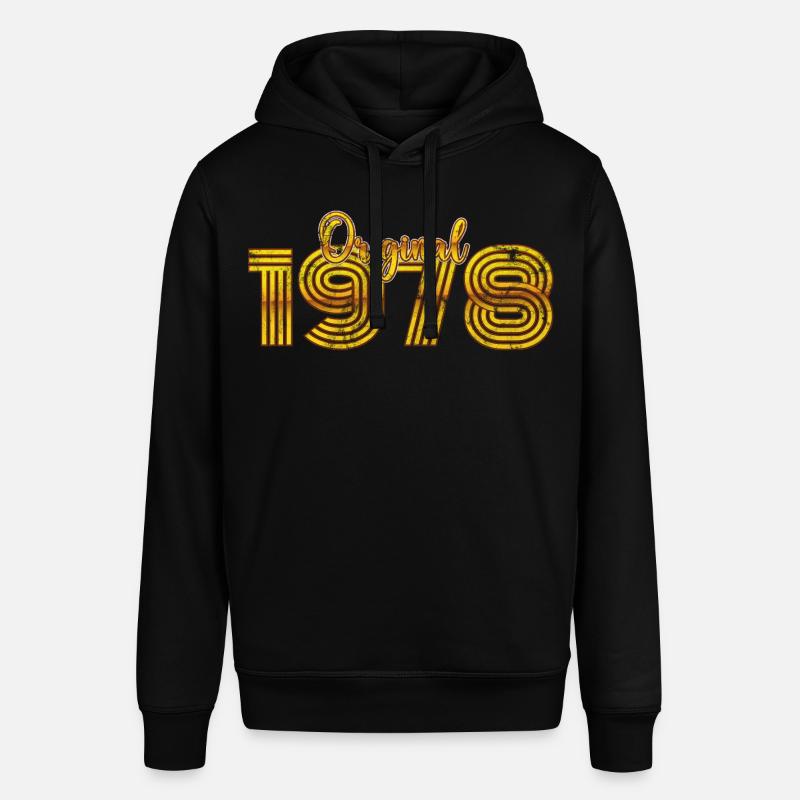 Millésime 1978 - Sweat à capuche SOUNDER Stanley/Stella Unisexe - noir