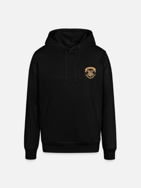 Harry Potter Hogwarts Coat of Arms small - Stanley/Stella SOUNDER Unisex Hoodie - black