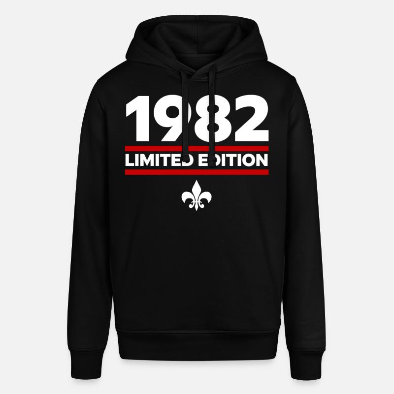 Édition limitée de 1982 - Sweat à capuche SOUNDER Stanley/Stella Unisexe - noir