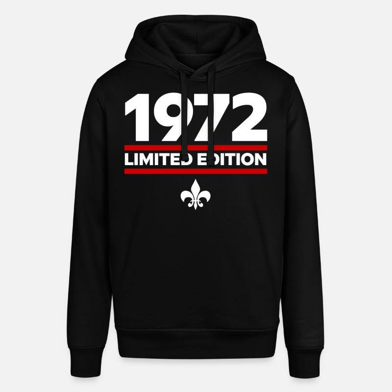 Édition limitée de 1972 - Sweat à capuche SOUNDER Stanley/Stella Unisexe - noir