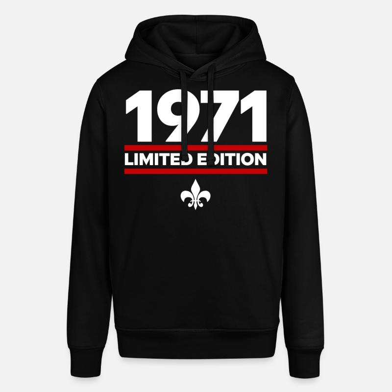 Édition limitée de 1971 - Sweat à capuche SOUNDER Stanley/Stella Unisexe - noir