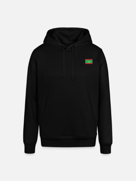 Mauritania Flag - Stanley/Stella SOUNDER Unisex Hoodie - black