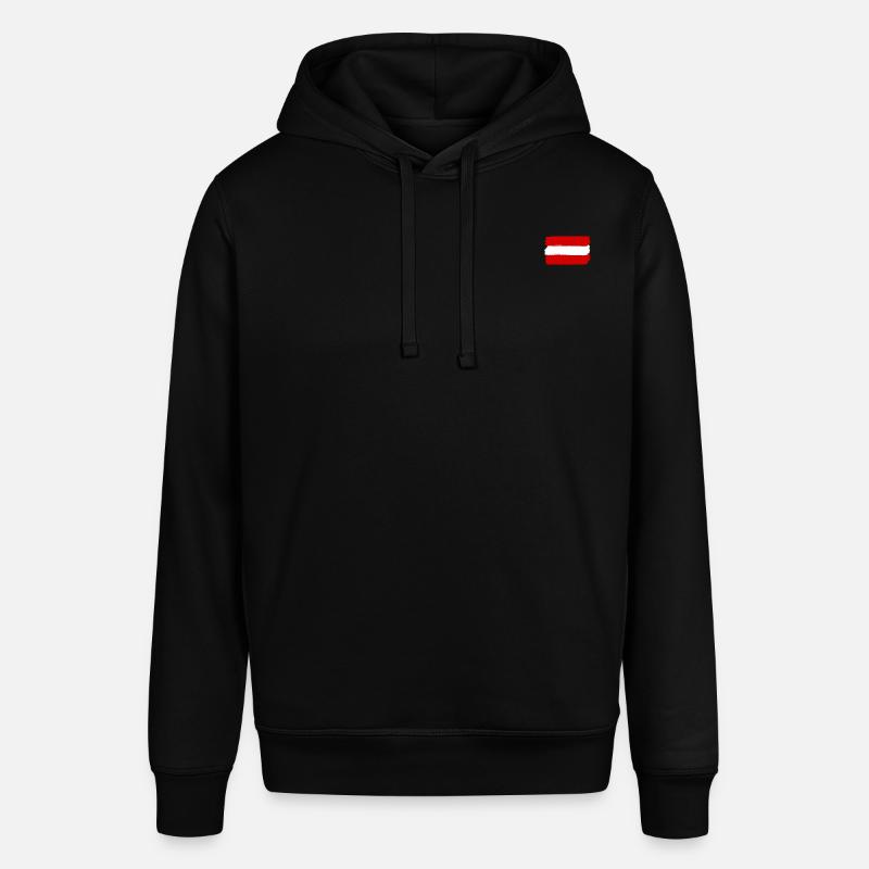 Drapeau de l’Autriche utilisé look - Sweat à capuche SOUNDER Stanley/Stella Unisexe - noir