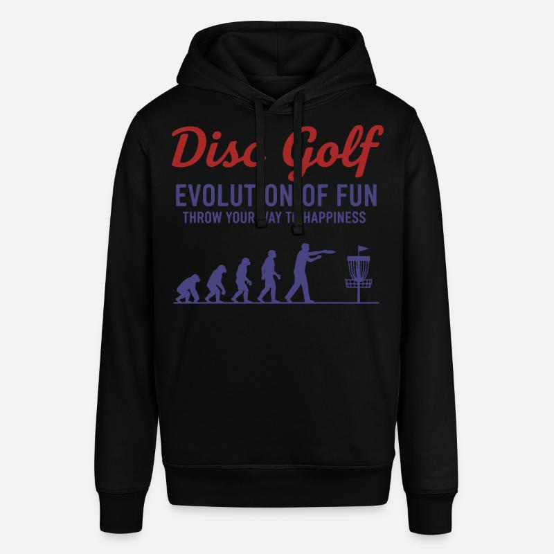 Disc Golf : Évolution du plaisir : lancez-vous - Sweat à capuche SOUNDER Stanley/Stella Unisexe - noir