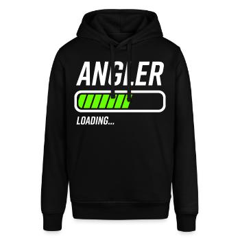 Angler Loading Ladebalken - Stanley/Stella Unisex Hoodie SOUNDER - Schwarz - Vorne - Alina (178cm) & Michal (187cm)