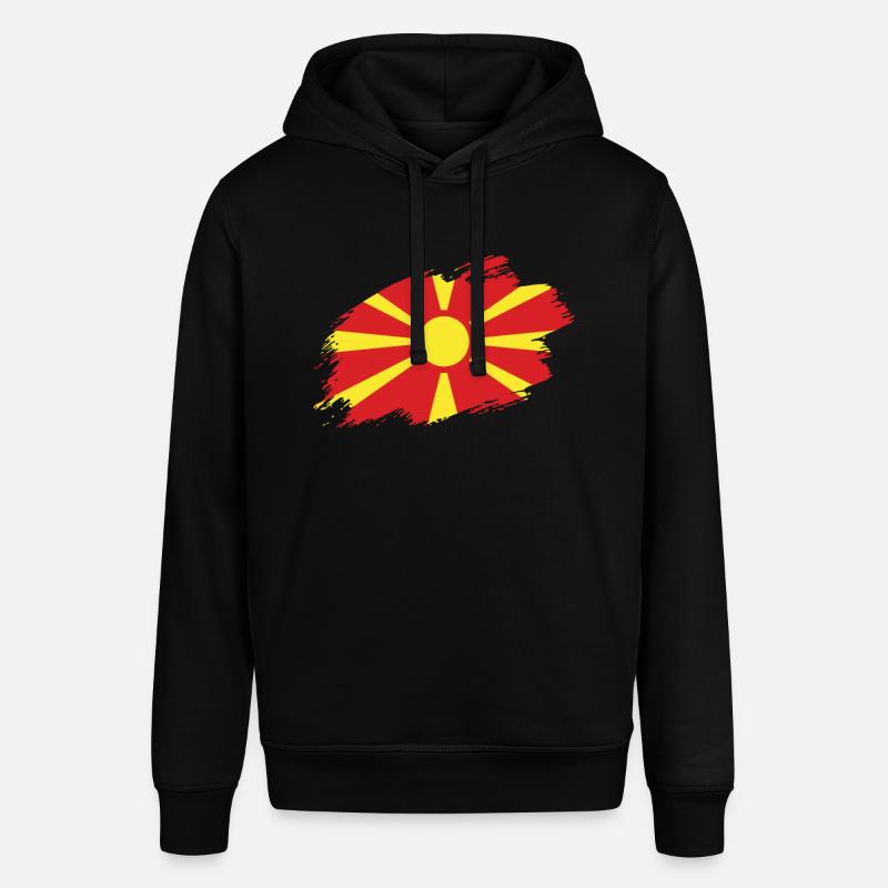 Macédoine drapeau macédonien drapeau - Sweat à capuche SOUNDER Stanley/Stella Unisexe - noir