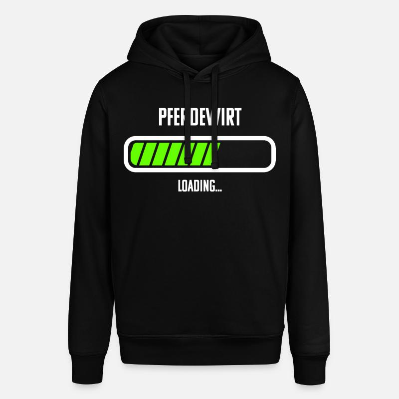 Pferdewirt Beruf Loading Ladebalken - Stanley/Stella Unisex Hoodie SOUNDER - Schwarz