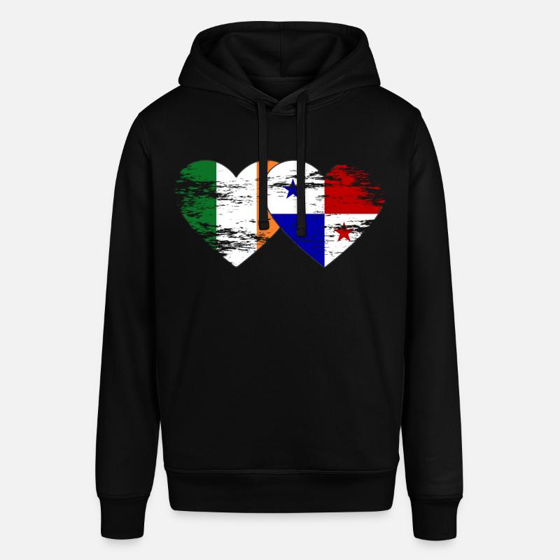 Irlande Drapeau du Panama utilisé - Sweat à capuche SOUNDER Stanley/Stella Unisexe - noir