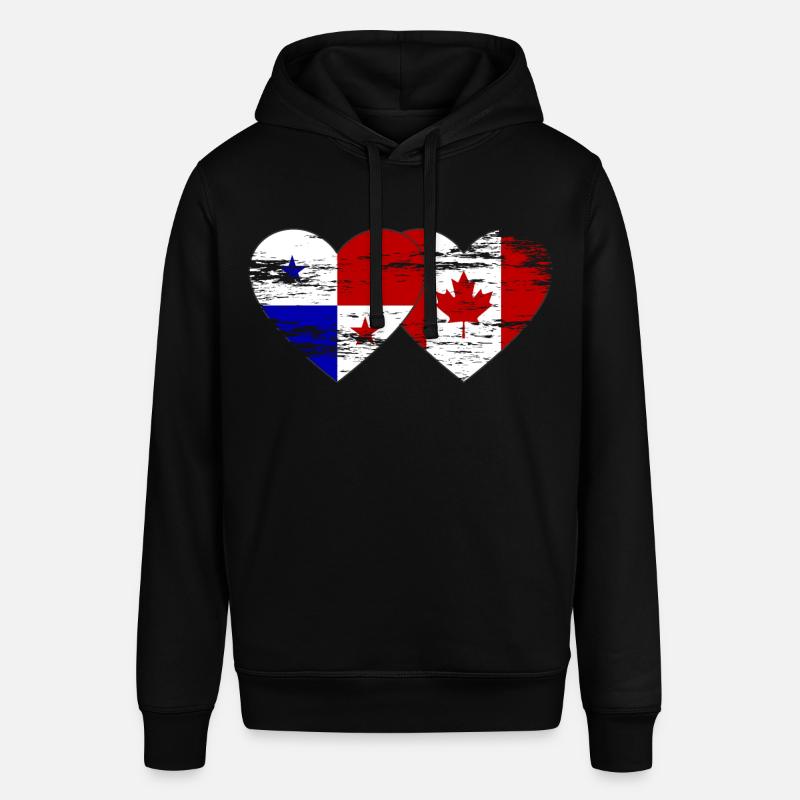 Drapeau du Panama Canada utilisé - Sweat à capuche SOUNDER Stanley/Stella Unisexe - noir