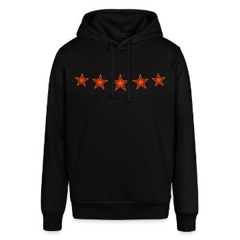 Basketball Team Player - Stanley/Stella SOUNDER Unisex Hoodie - black - Front - Alina (178cm) & Michal (187cm)