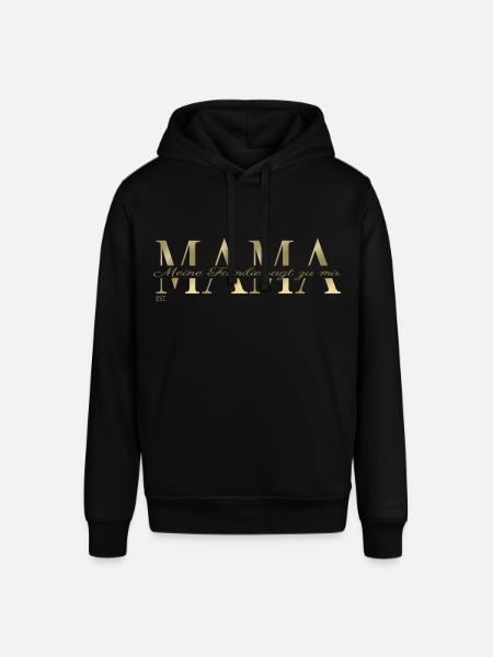 Mutter T-Shirt Geschenkidee Beste Mutter - Stanley/Stella Unisex Hoodie SOUNDER - Schwarz