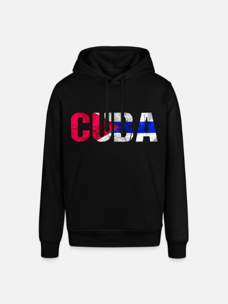 Cuba Flag Cuba - Stanley/Stella SOUNDER Unisex Hoodie - black