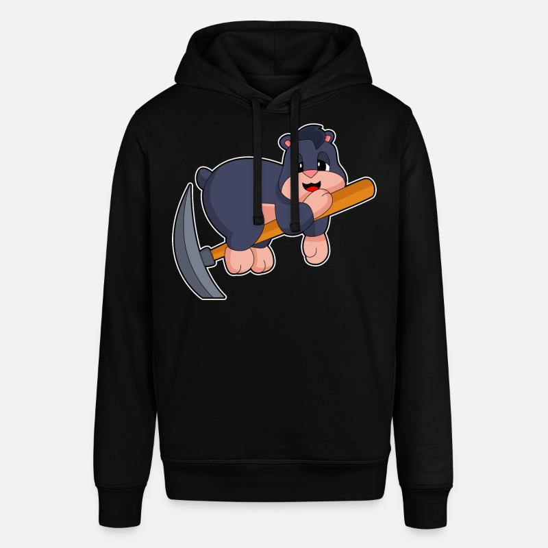 Pioche de Tale Miner - Sweat à capuche SOUNDER Stanley/Stella Unisexe - noir