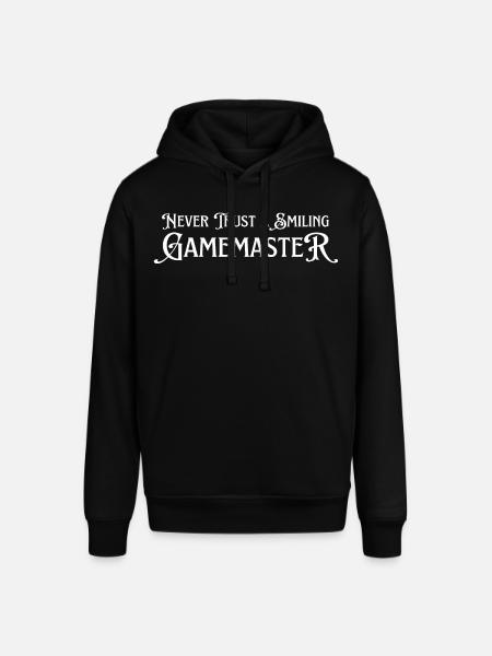 Never trust a smiling game master. Board game - Stanley/Stella SOUNDER Unisex Hoodie - black