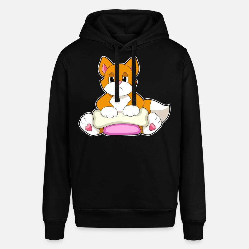 Os de chat - Sweat à capuche SOUNDER Stanley/Stella Unisexe - noir