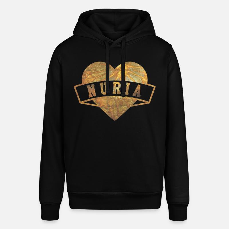 Nuria Hearts Gold - Sweat à capuche SOUNDER Stanley/Stella Unisexe - noir