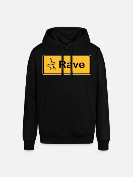rzhw_rave-it - Stanley/Stella SOUNDER Unisex Hoodie - black