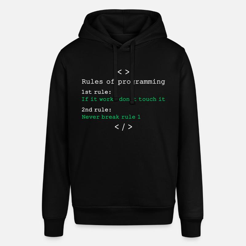 Règles de programmation - Sweat à capuche SOUNDER Stanley/Stella Unisexe - noir