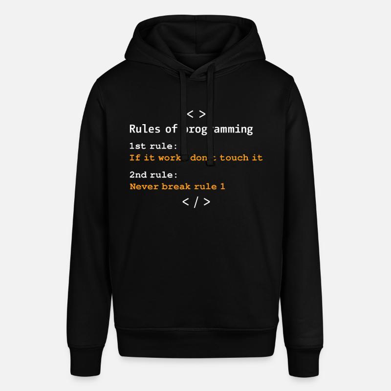 Règles de programmation - Sweat à capuche SOUNDER Stanley/Stella Unisexe - noir