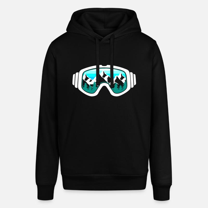 Snowboard lunettes de ski - Sweat à capuche SOUNDER Stanley/Stella Unisexe - noir