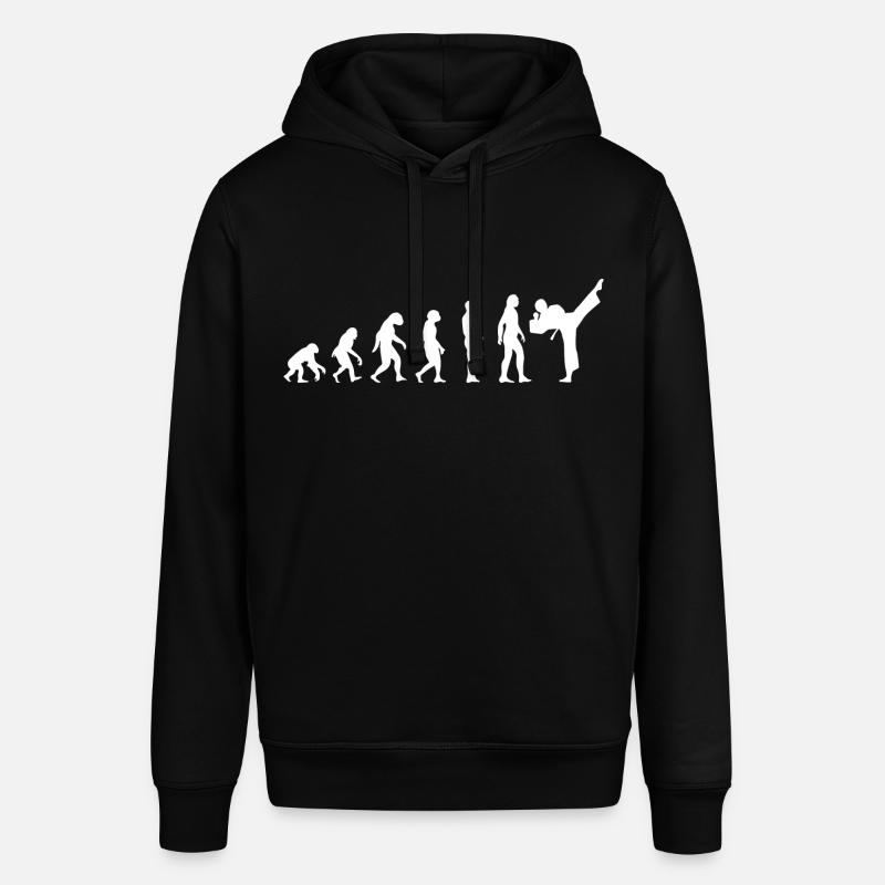 t-shirt evolution karate - Sweat à capuche SOUNDER Stanley/Stella Unisexe - noir