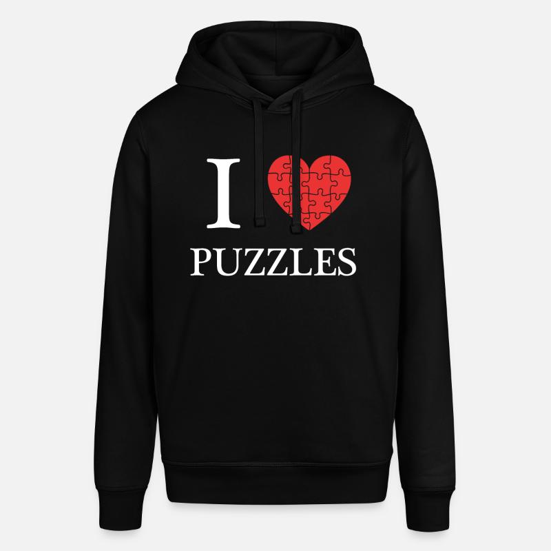 puzzle - Stanley/Stella SOUNDER Unisex Hoodie - black