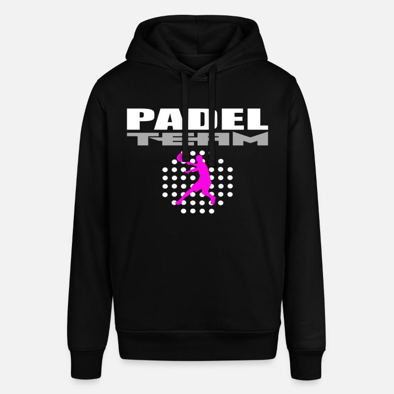 Équipe de padel - Sweat à capuche SOUNDER Stanley/Stella Unisexe - noir