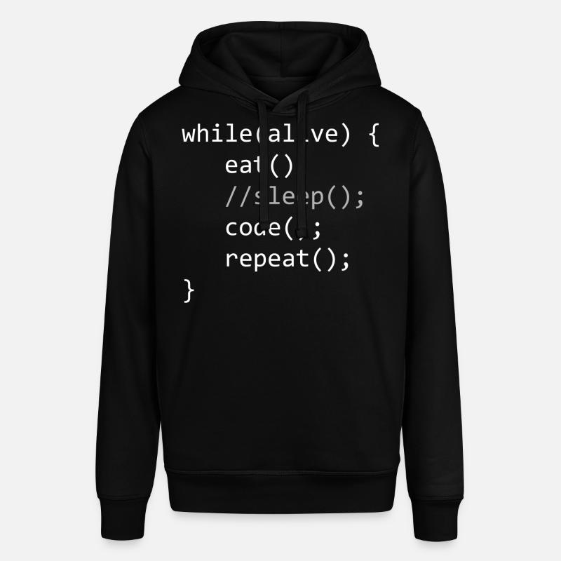 Code de son vivant - Sweat à capuche SOUNDER Stanley/Stella Unisexe - noir