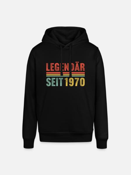 Legendär seit 1970 - Stanley/Stella Unisex Hoodie SOUNDER - Schwarz
