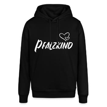 Pfalzkinder Pfalz Pfälzer Rheinland-Pfalz Weinfest - Stanley/Stella Unisex Hoodie SOUNDER - Schwarz - Vorne - Alina (178cm) & Michal (187cm)