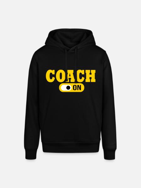coach on Gift Humor Coach coaching coach - Stanley/Stella SOUNDER Unisex Hoodie - black