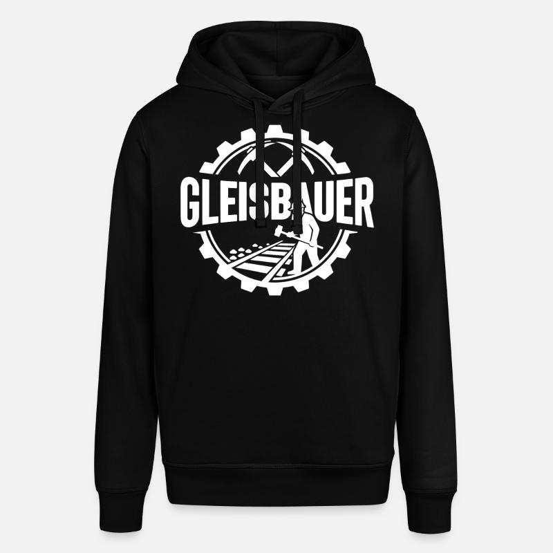 Track Builder Construction Site Railway - Stanley/Stella SOUNDER Unisex Hoodie - black