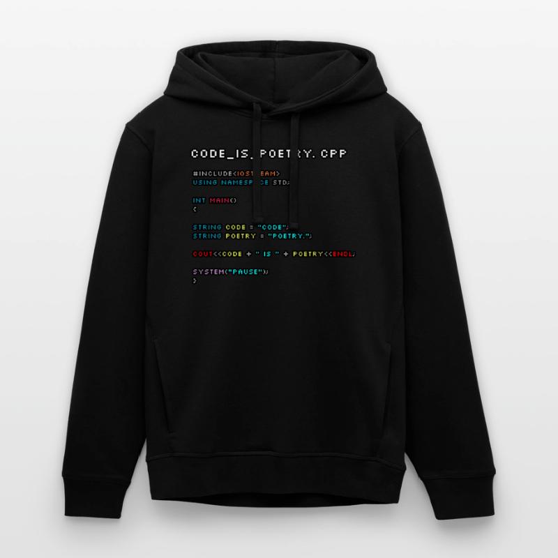 Le code, c’est de la poésie.CPP Sweat à capuche SOUNDER Stanley/Stella Unisexe