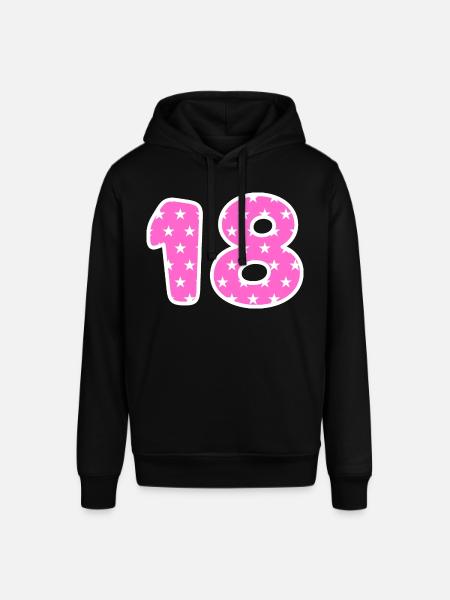 Numéro 18 - Sweat à capuche SOUNDER Stanley/Stella Unisexe - noir