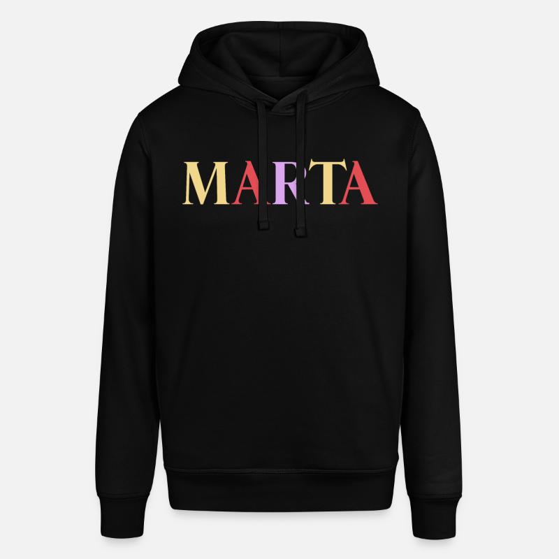 Name Spanierin Marta - Stanley/Stella Unisex Hoodie SOUNDER - Schwarz