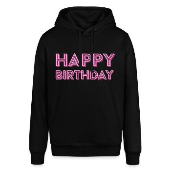 Félicitations Idée cadeau de vœux d’anniversaire - Sweat à capuche SOUNDER Stanley/Stella Unisexe - noir - Devant - Alina (178cm) & Michal (187cm)