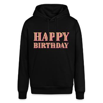Félicitations Idée cadeau de vœux d’anniversaire - Sweat à capuche SOUNDER Stanley/Stella Unisexe - noir - Devant - Alina (178cm) & Michal (187cm)