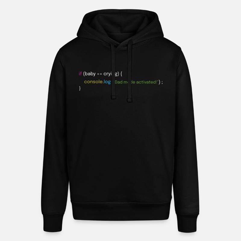 Father and Coding Design - Stanley/Stella SOUNDER Unisex Hoodie - black