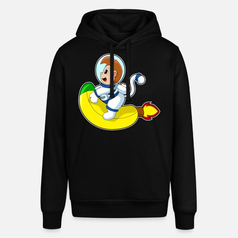 Monkey Banana Astronaute - Sweat à capuche SOUNDER Stanley/Stella Unisexe - noir