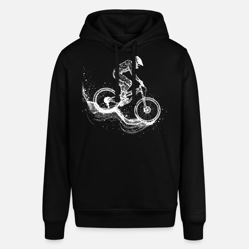 Dessin VTT - Sweat à capuche SOUNDER Stanley/Stella Unisexe - noir