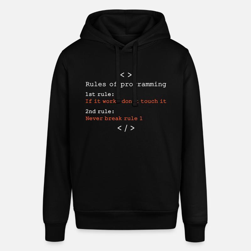 Règles de programmation - Sweat à capuche SOUNDER Stanley/Stella Unisexe - noir