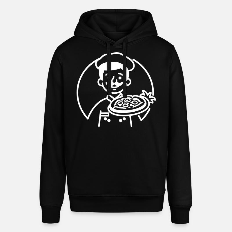 Pizza Maker Dessin au trait - Sweat à capuche SOUNDER Stanley/Stella Unisexe - noir