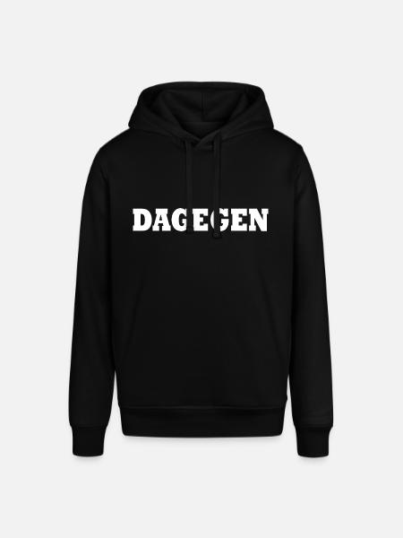 Dagegen - Stanley/Stella Unisex Hoodie SOUNDER - Schwarz