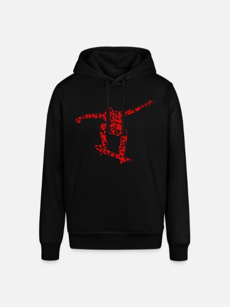 Skateboard Skate Skater - Stanley/Stella Unisex Hoodie SOUNDER - Schwarz