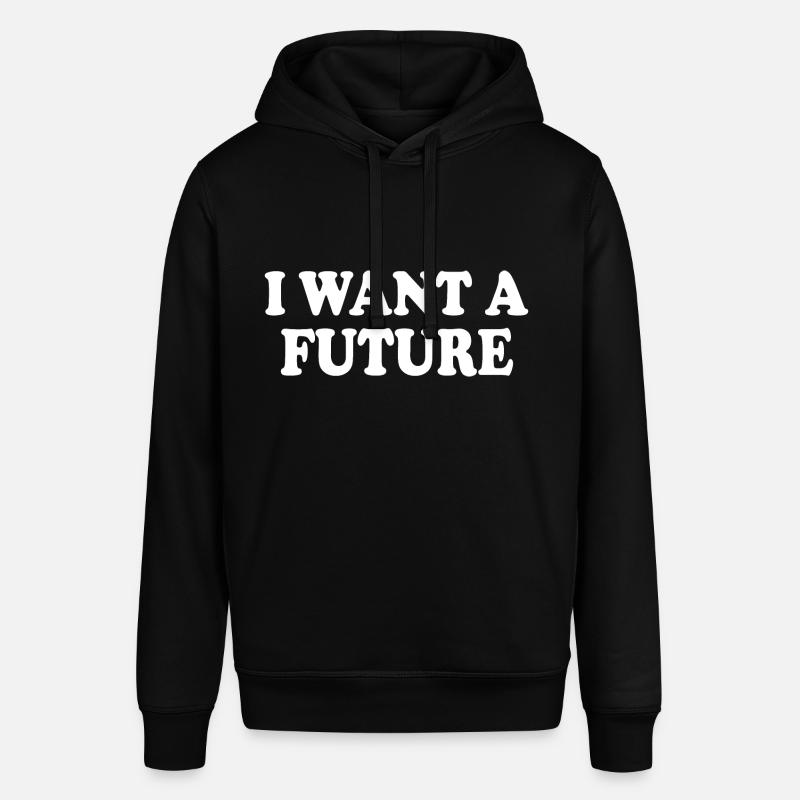 I want a future - Sweat à capuche SOUNDER Stanley/Stella Unisexe - noir