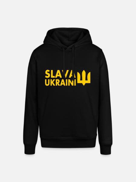 Slava ukraini - Stanley/Stella SOUNDER Unisex Hoodie - black