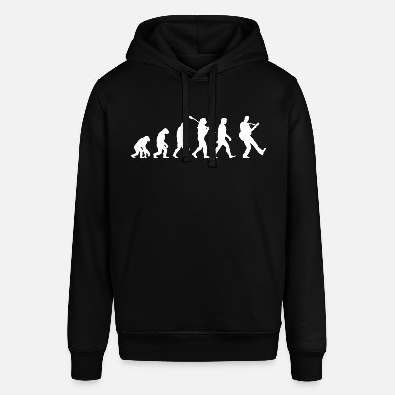 Guitare évolution - Sweat à capuche SOUNDER Stanley/Stella Unisexe - noir