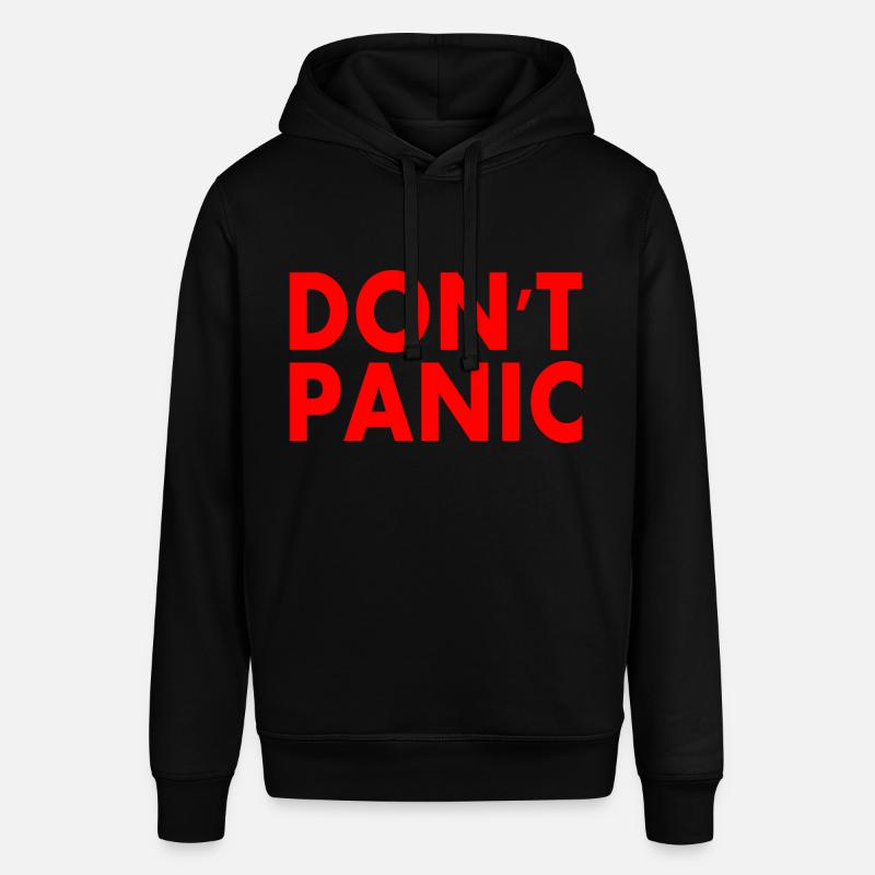don't panic - Sweat à capuche SOUNDER Stanley/Stella Unisexe - noir