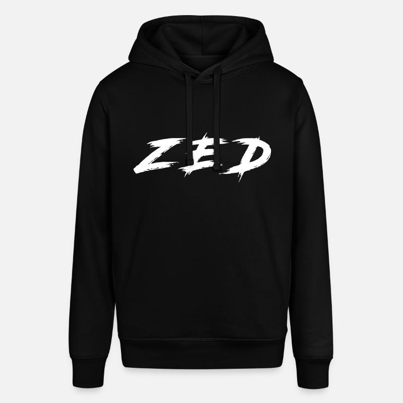ZEDLETTRAGEBLANC - Sweat à capuche SOUNDER Stanley/Stella Unisexe - noir